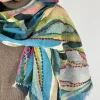 Jo Edwards Breezy Embroidered Scarf