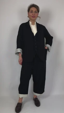 Klasica Ardoise Jacket Black