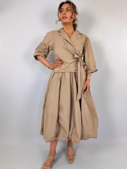 Les Filles D'Ailleurs 832 Blouse Beige