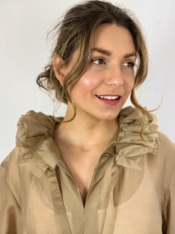 Les Filles d'Ailleurs 834 Blouse Gold