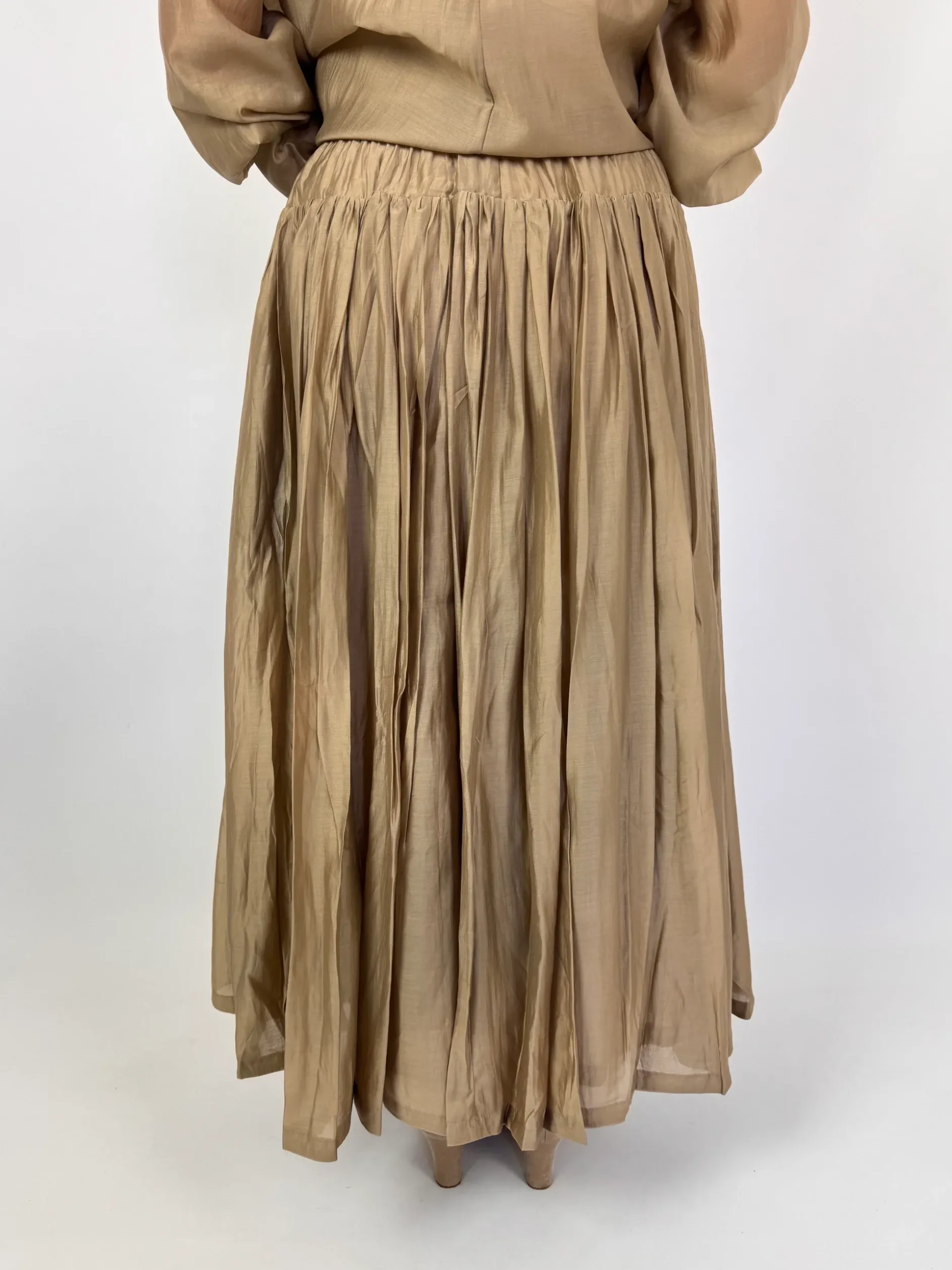 Les Filles d'Ailleurs 626 Skirt Gold
