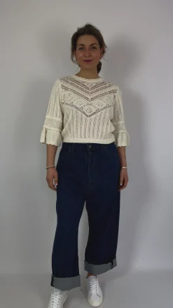 Louise Misha Croisette Jumper Cream