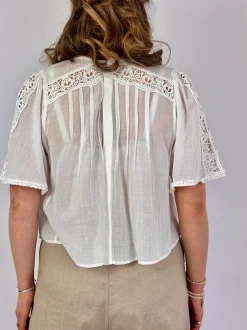 Louise Misha Ingrid Blouse Off White