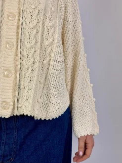 Louise Misha Khellane Cardigan Cream