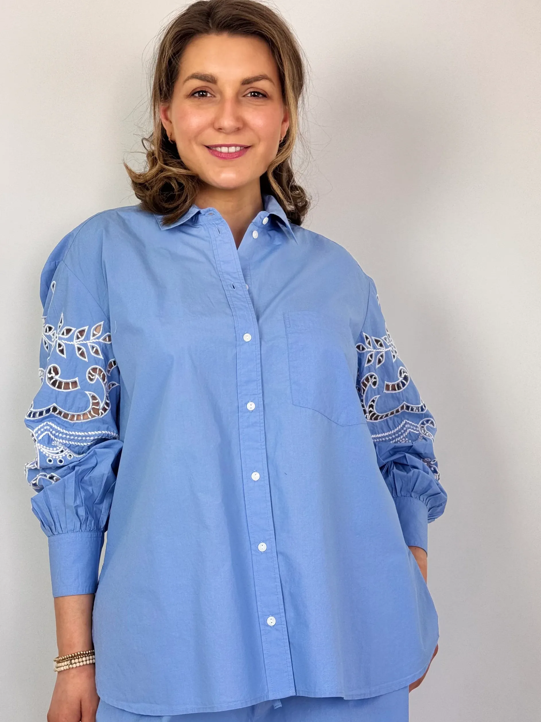 Louise Misha Reynald Shirt Blue