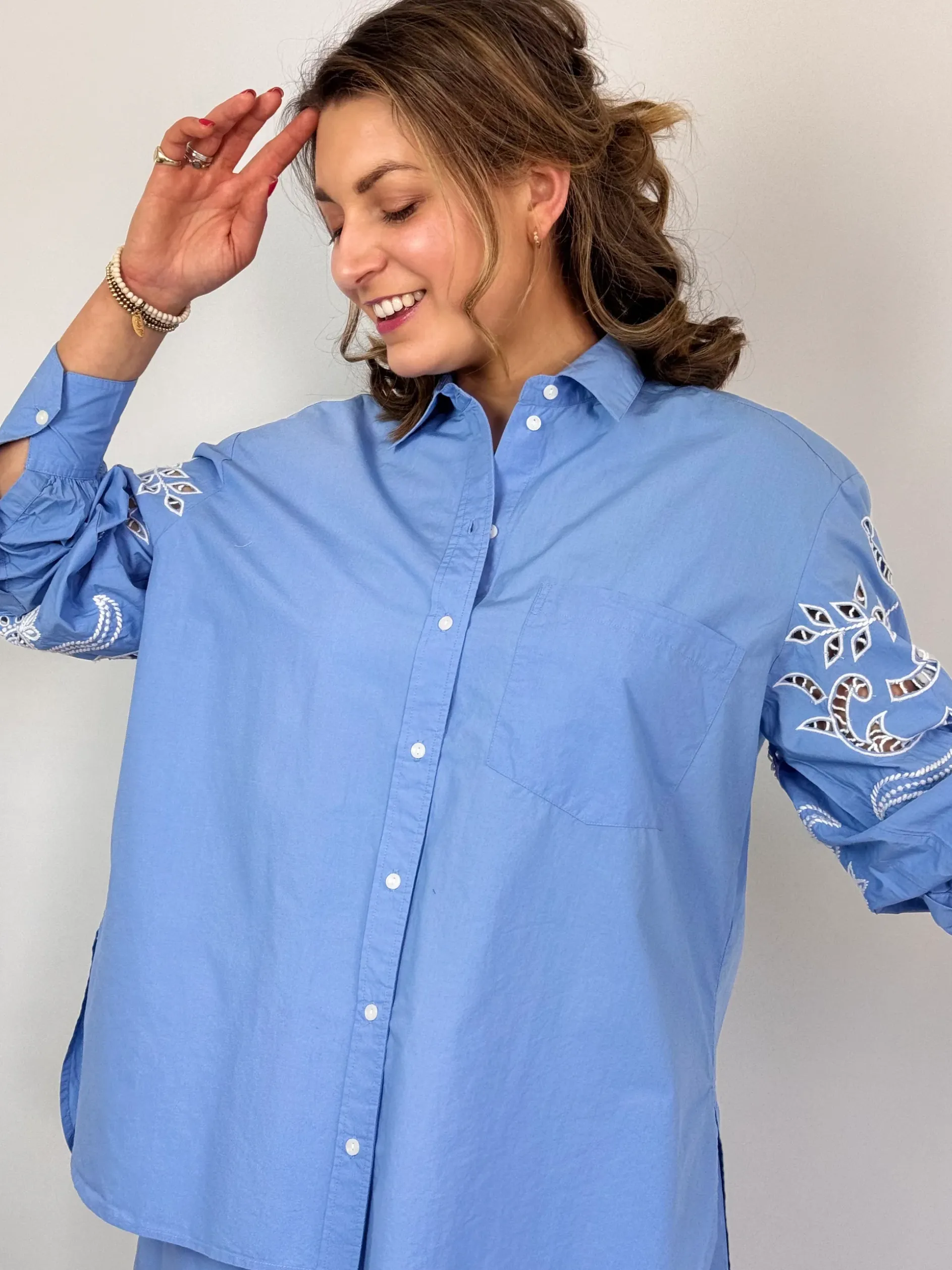 Louise Misha Reynald Shirt Blue