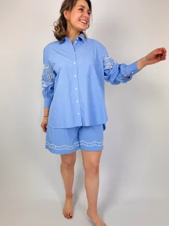 Louise Misha Reynald Shirt Blue