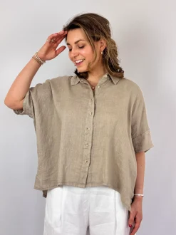Mama b Cobo Shirt Grezzo