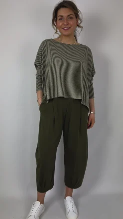 Mama b Kira Jumper Alga Stripe
