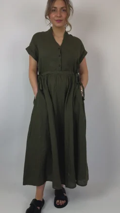 Mama b Lucido Dress Alga