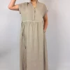 Mama b Lucido Dress Grezzo