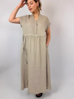 Mama b Lucido Dress Grezzo