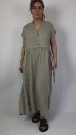 Mama b Lucido Dress Grezzo