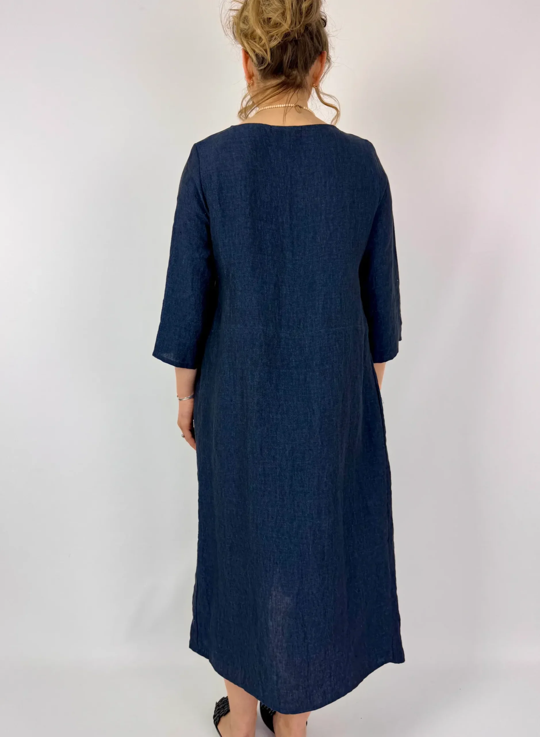 Mama b Rothko A Dress Blue