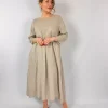 Mama b Rothko L Dress Grezzo