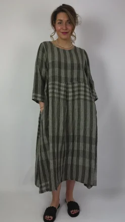 Mama b Rothko LQ Dress Alga