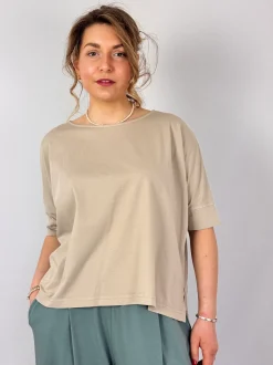Mama b Tela T-Shirt Grezzo