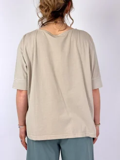 Mama b Tela T-Shirt Grezzo