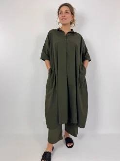 Manuelle Guibal 6782 Bigly Shift Dress Grey