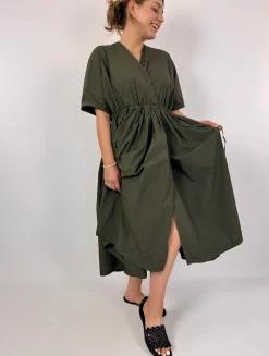 Manuelle Guibal 6788 Iyo Wrap Dress Grey