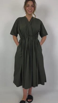 Manuelle Guibal 6788 Iyo Wrap Dress Grey