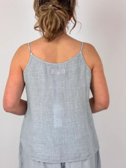 Manuelle Guibal 6834 Yilin Cami Blouse Moonish