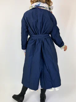 Manuelle Guibal Mystic Trench Coat Oceanic