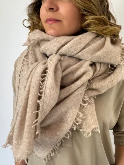 Mirror In The Sky A300 Open Knit Shawl