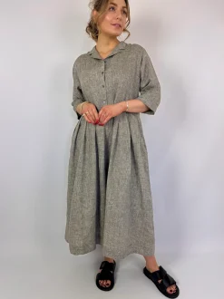 Muku C1358 Dress Grey Gingham