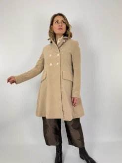 Officinae Double Breasted Coat Beige