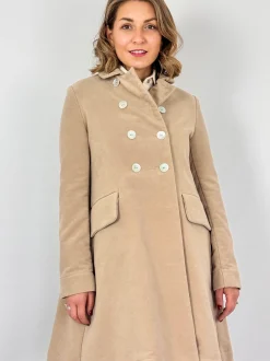 Officinae Double Breasted Coat Beige