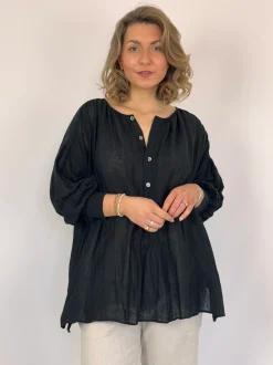 Pas De Calais 6630 Blouse Black
