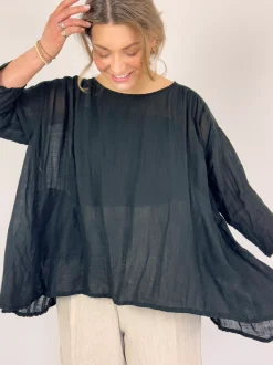 Pas De Calais 6644 Blouse Black