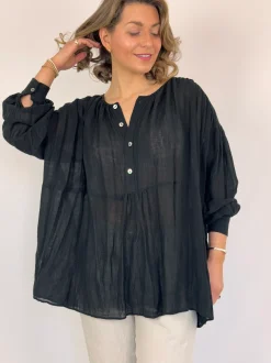Pas De Calais 6630 Blouse Black