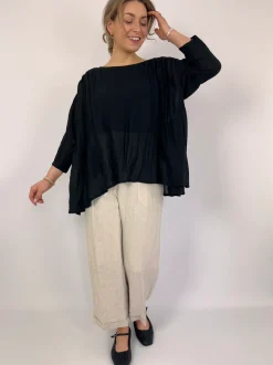 Pas De Calais 6644 Blouse Black