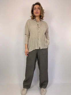 Pas De Calais 6636 Blouse Grey