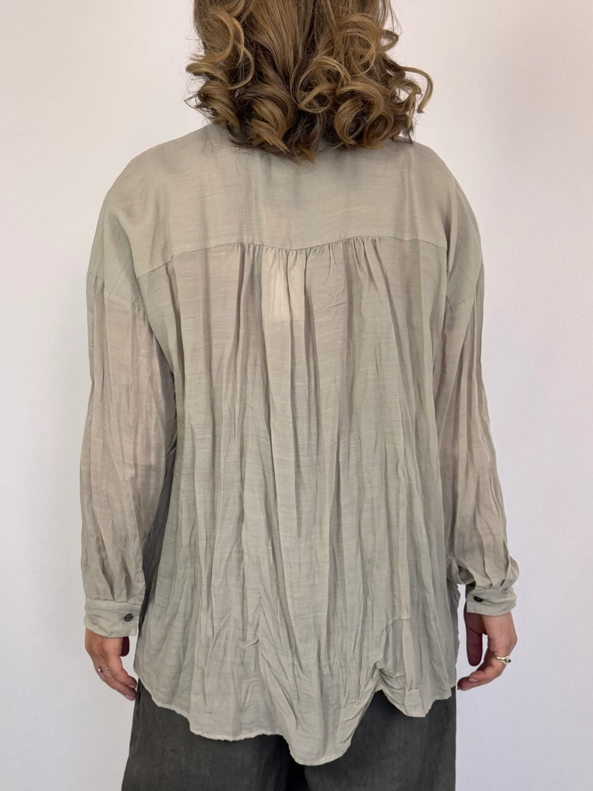 Pas De Calais 6636 Blouse Grey