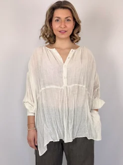 Pas De Calais 6630 Blouse Ivory