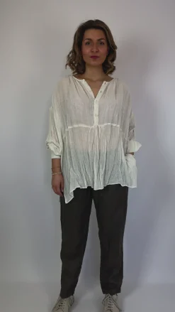Pas De Calais 6630 Blouse Ivory
