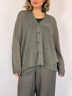 Pas De Calais 2566 Cardigan Greige