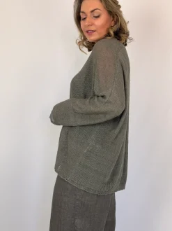 Pas De Calais 2566 Cardigan Greige
