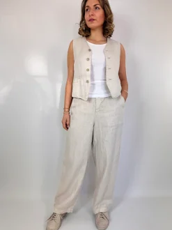 Pas De Calais 3323 Waistcoat Light Grey