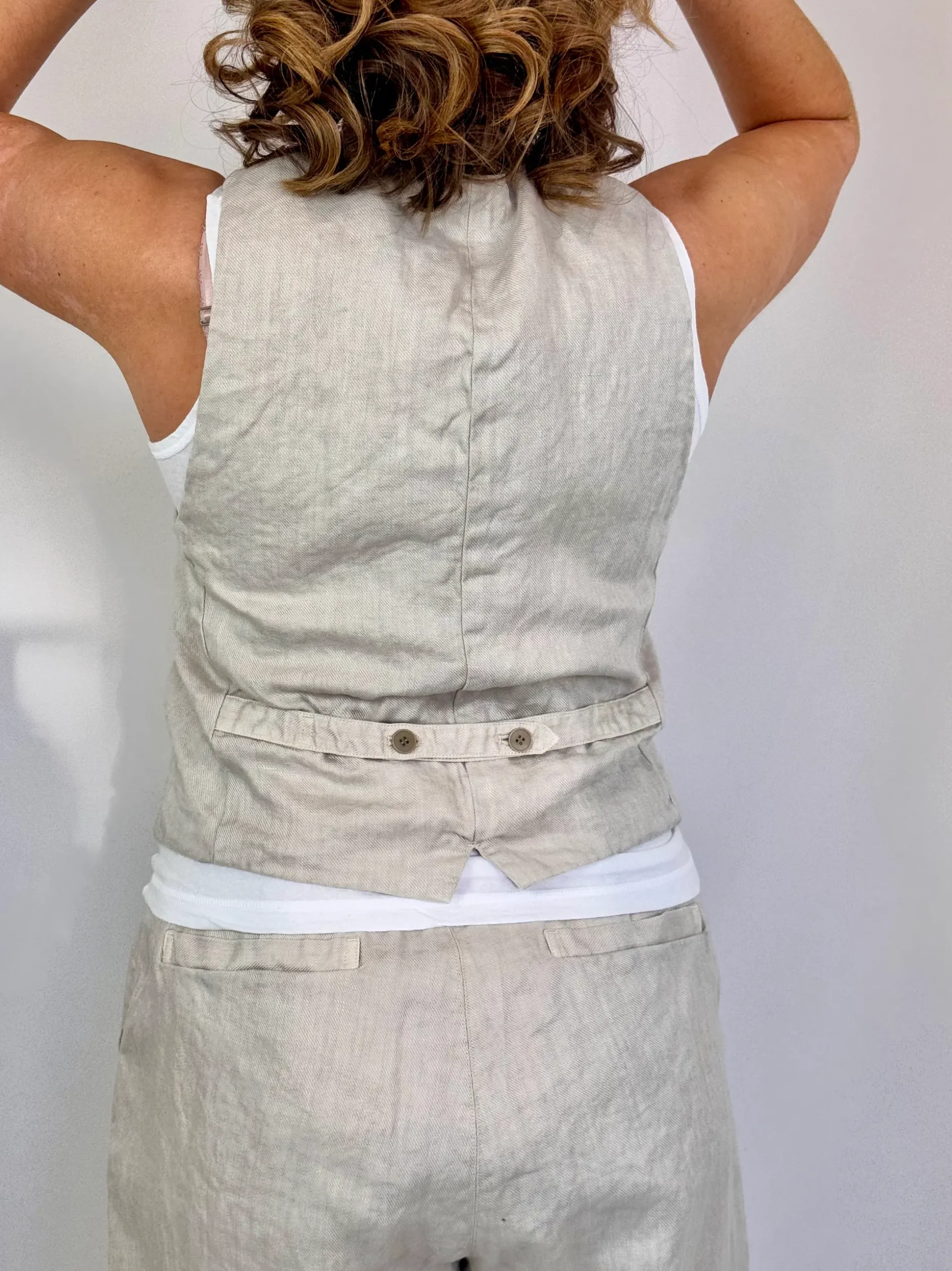 Pas De Calais 3323 Waistcoat Light Grey