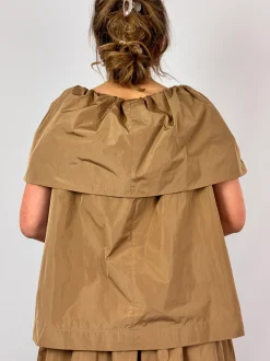 Roisin Linnane Reese Blouse Caramel