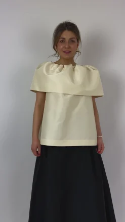 Roisin Linnane Reese Blouse Ecru
