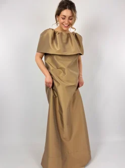 Roisin Linnane Rhodelo Dress Gold