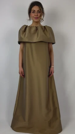 Roisin Linnane Rhodelo Dress Gold