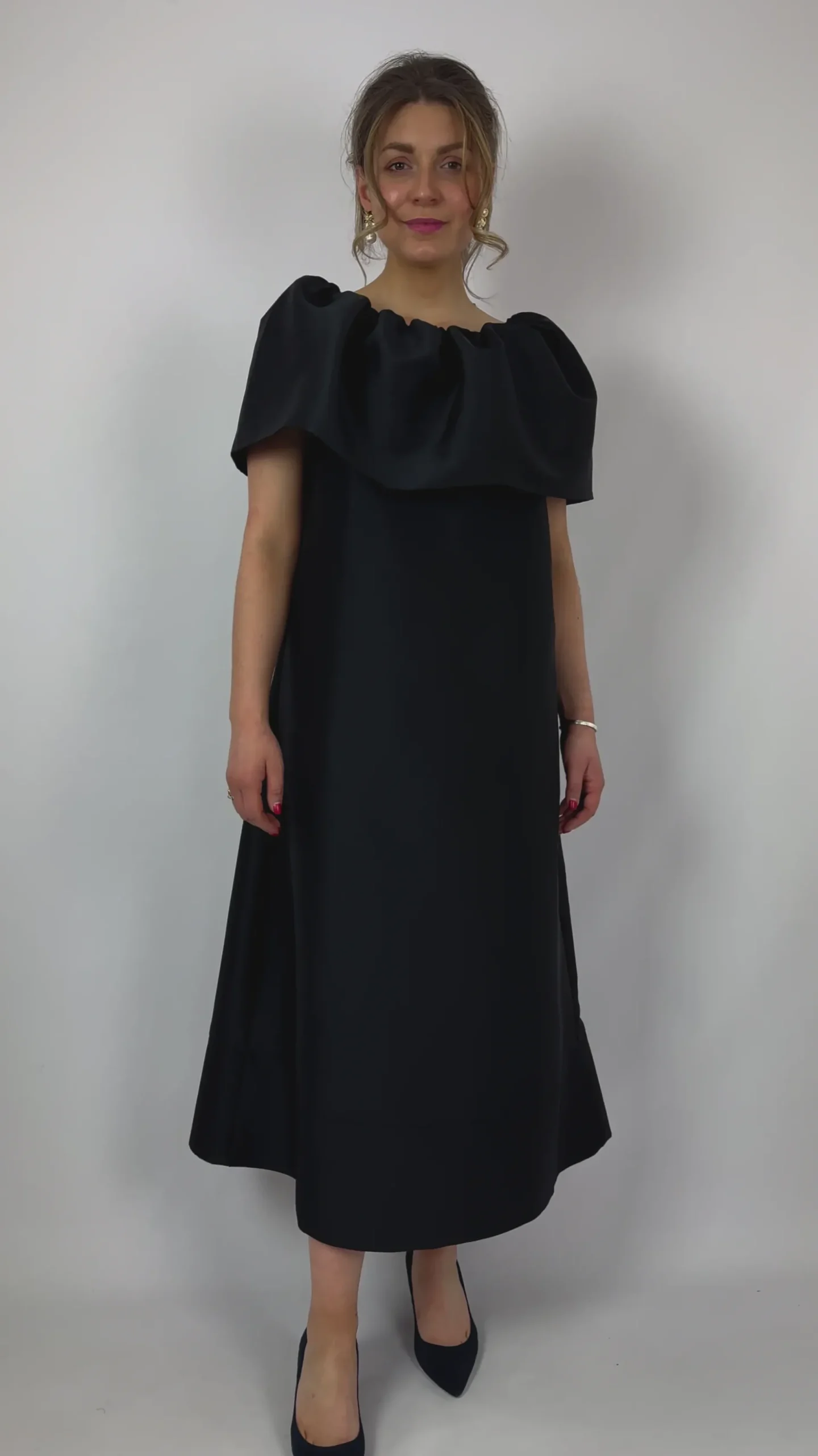 Roisin Linnane Rhodemi Dress Black