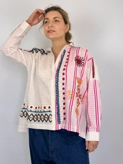 Stella Forest Frida Blouse Pink