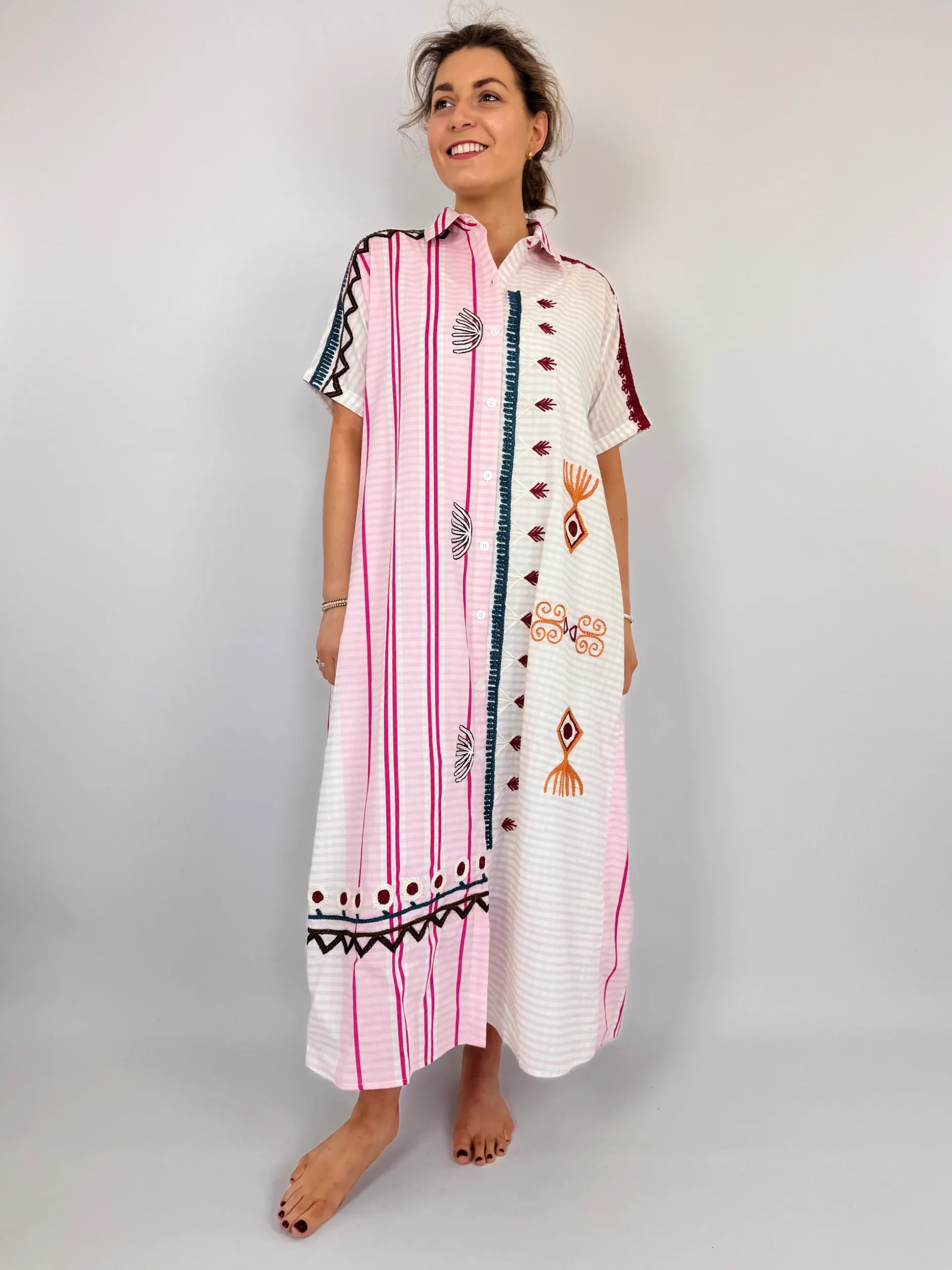 Stella Forest Frida Dress Pink
